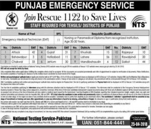 RESCUE 1122 EMT Jobs 2018 