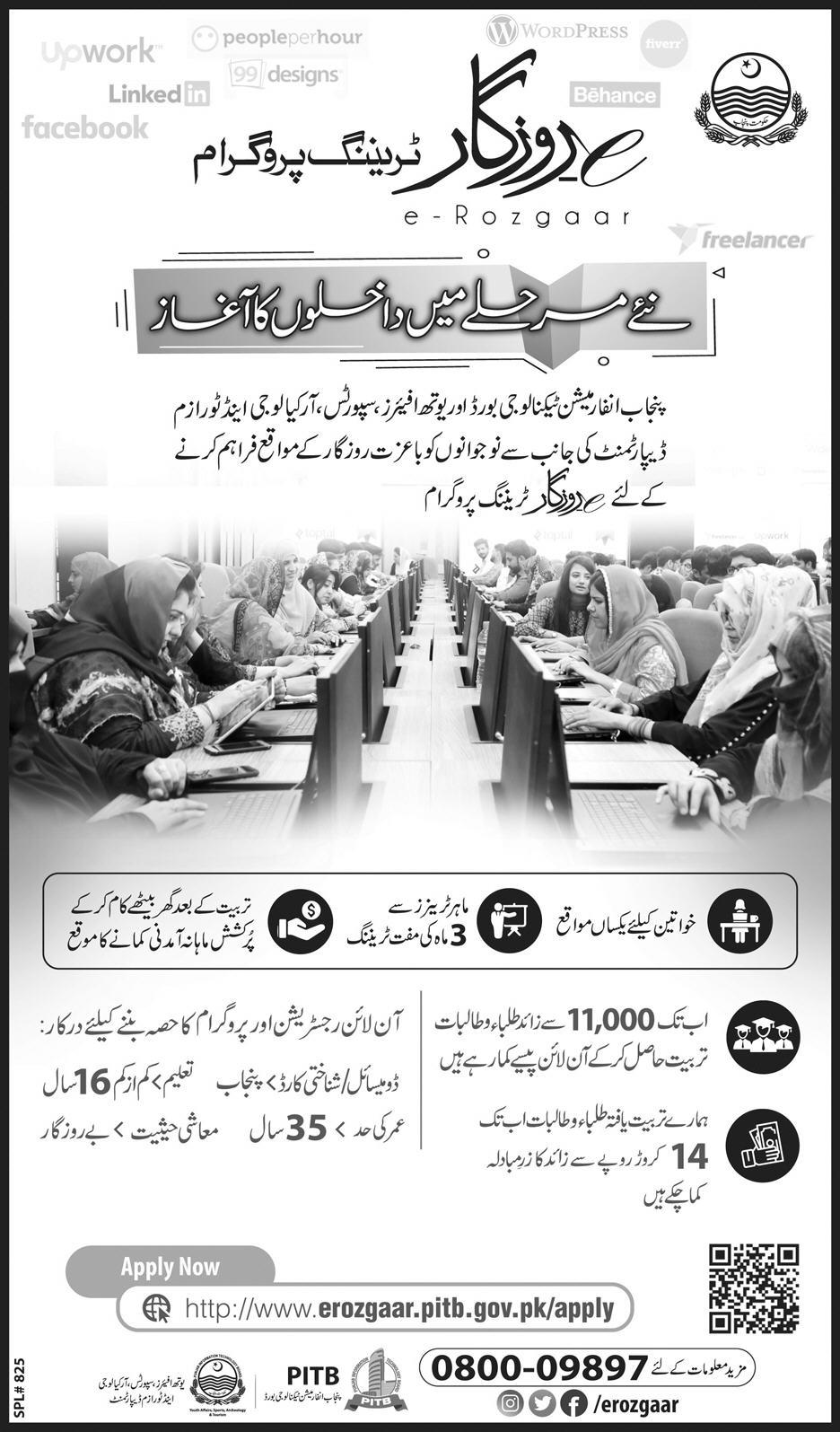 Chief Minister e-Rozgaar Program