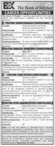 The Bank Of Khyber Jobs