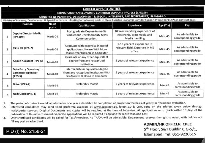 CPEC Jobs