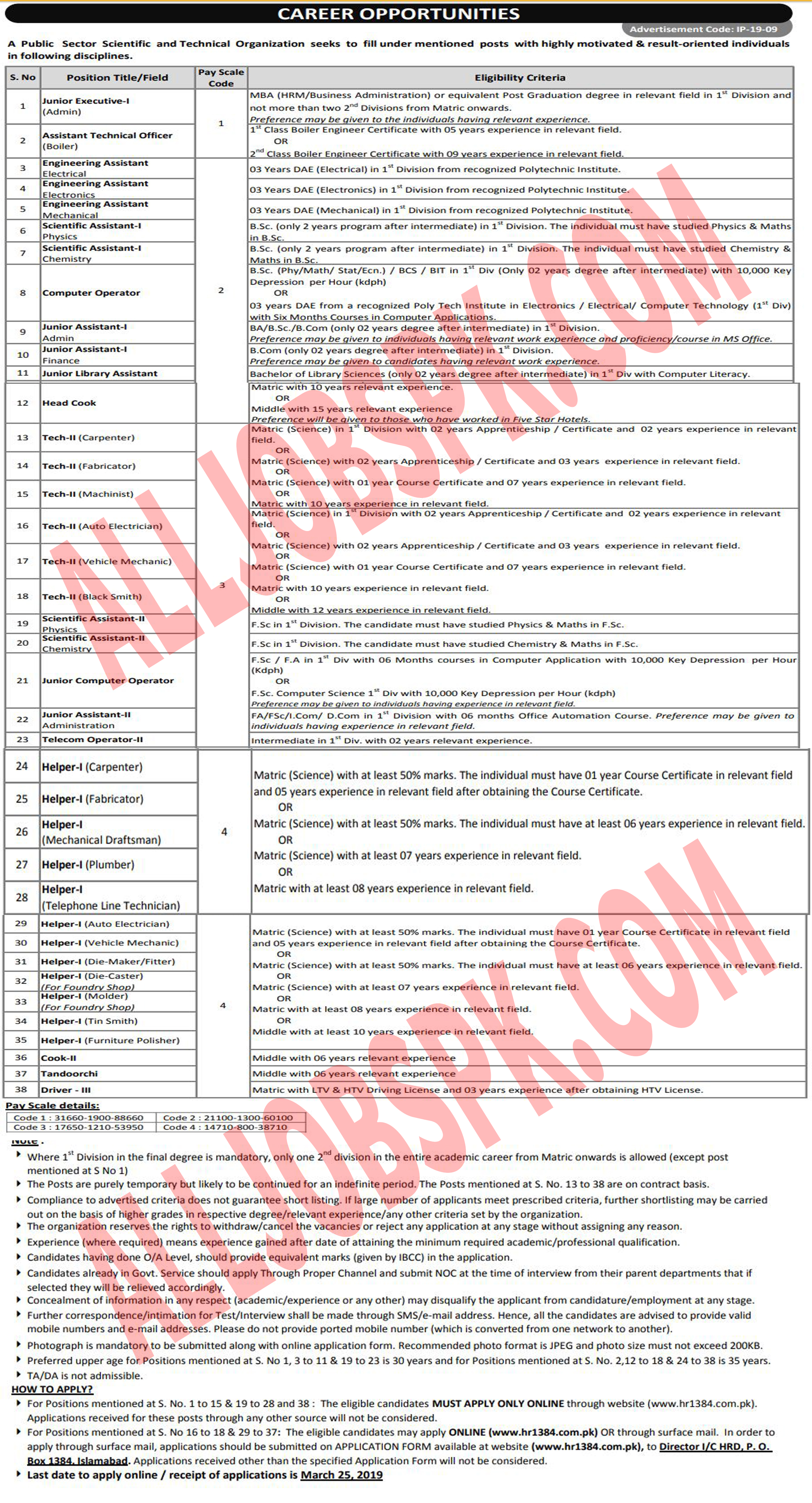 PO Box 1384 Atomic Energy Jobs