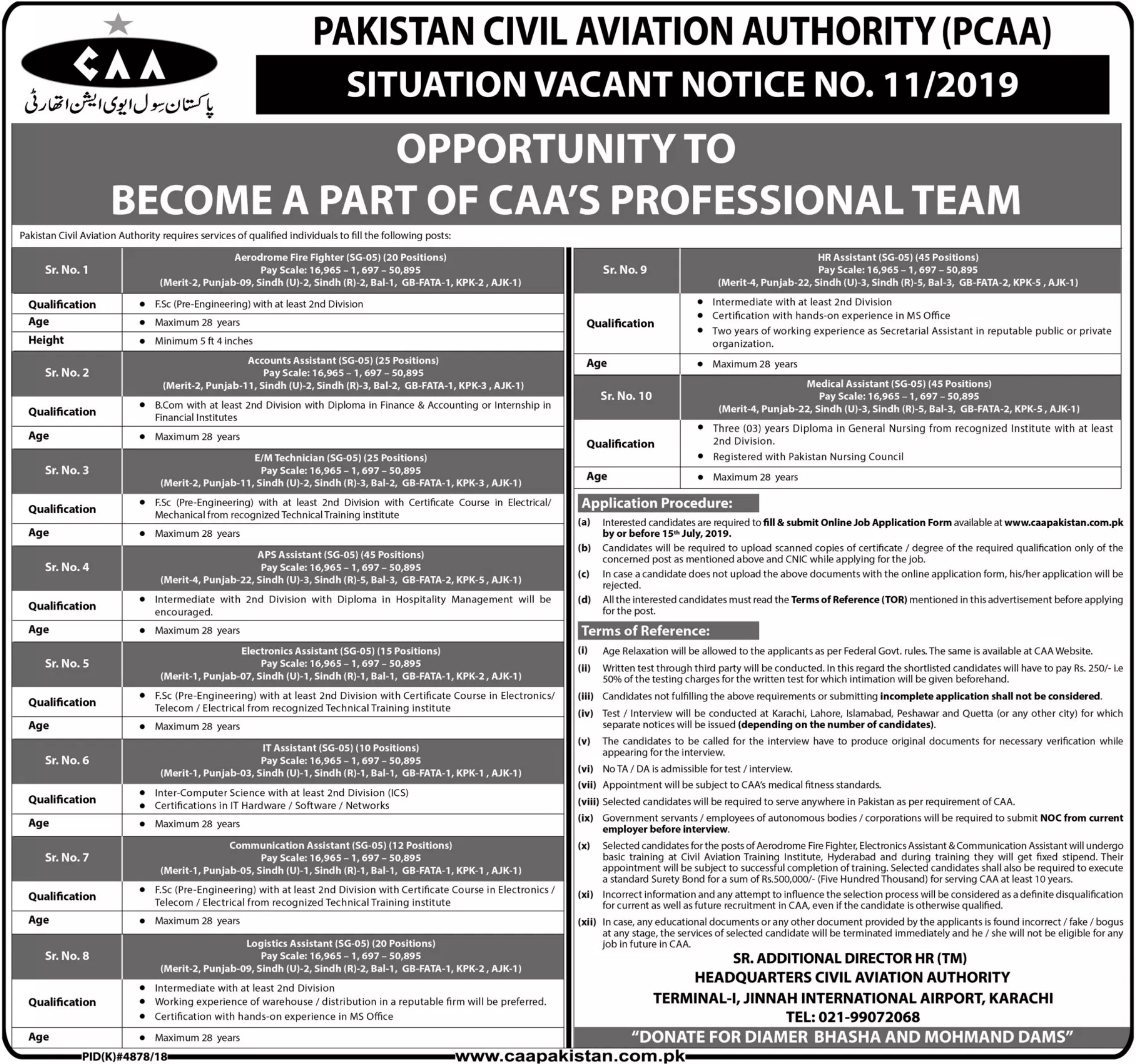 Civil Aviation Authority Jobs