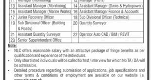 Jobs in National Logistics Cell NLC 2021 Free Online Apply