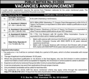 Atomic Energy PO Box 1764 Jobs 2020