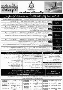 Join Pak Air Force PAF 2021 Lastest Advertisement