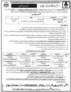 Health Department Jobs 2021 Latest Advertisement